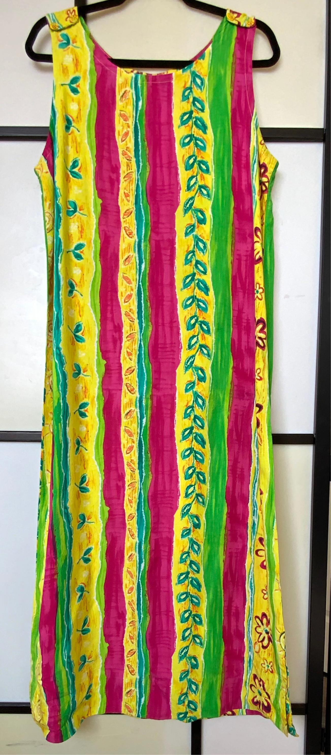 Extreme Island Design Tank Dress