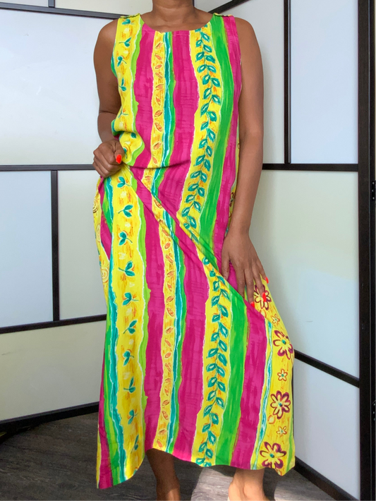 Extreme Island Design Tank Dress