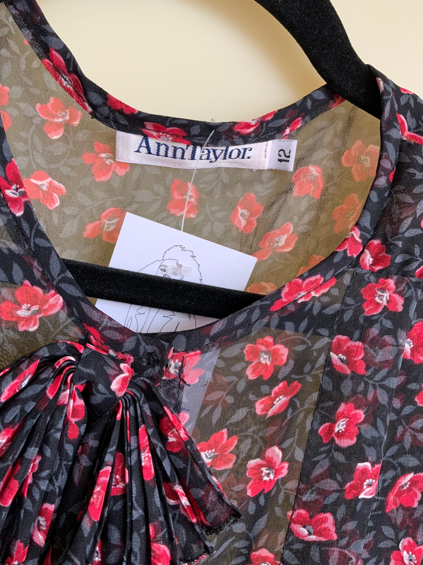 Anne Klein Flower Girl Top